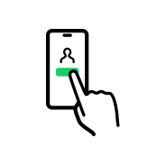 End-user benefits, Easy authentication using LINE